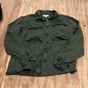 Size small and now this light weight jacket never worn no tags